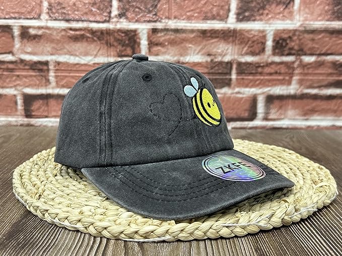 Embroidered Animal Baseball Hats for Boy and Girl