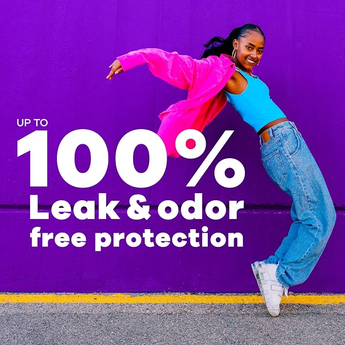 Tampax Radiant Tampons, #1 Tampon Brand, with LeakGuard Braid, Super Absorbency, Up to 100% Leak and Odor Free Protection, Unscented, 14 Count
