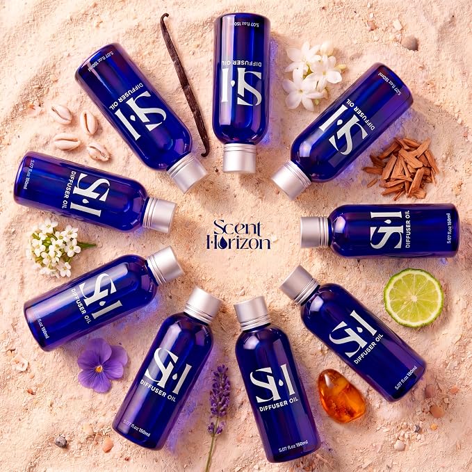 Royal Cashmere RC Hotel 5-Star RC05 Hotel Scent Diffuser Oil | 5.07 Fl oz (150 ml) - Waterless Diffuser Oil Refill & Highly Concentrated Fragrance Oil, Diffuser Oil Scents Luxury, Hotel Oil Diffuser