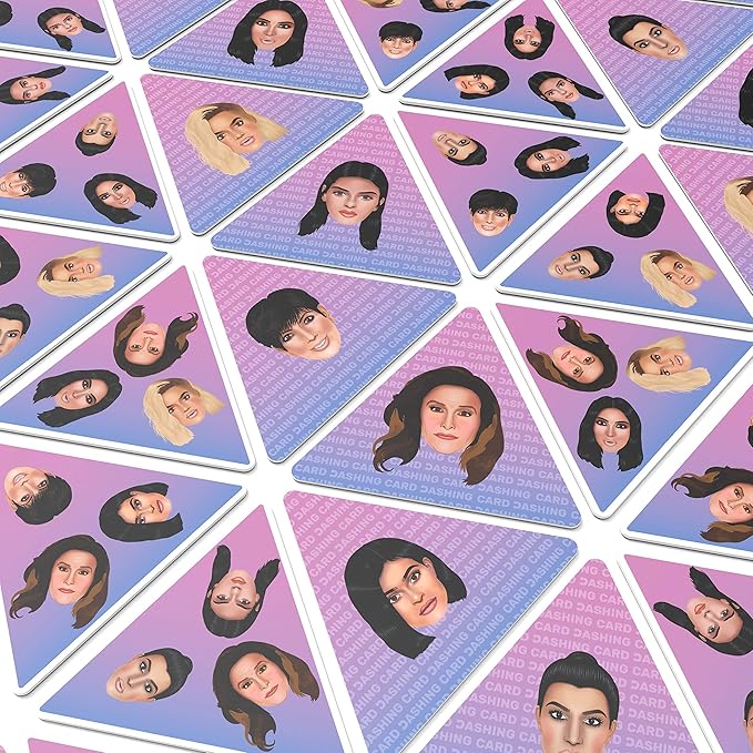 Bubblegum Stuff Card Dashing Game - Speed Snap Card Game - Fast and Fun Celebrity Board Game - Suitable for Family, Kids, Teenagers & Adults