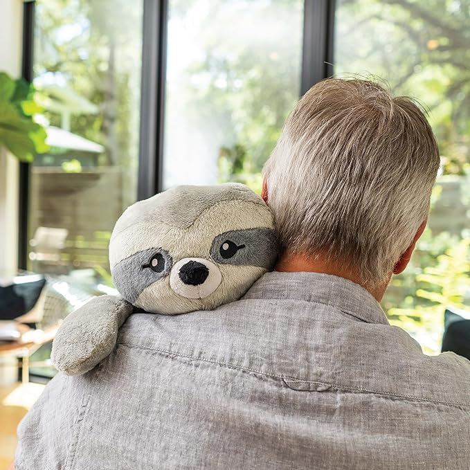 Sam The Sloth 20 Inch 4.5 lb Heavy Cute Sensory Weighted Comfort Plush | Large Unscented Washable Self Care Calming Stuffed Animal for Kids, Teens and Adults
