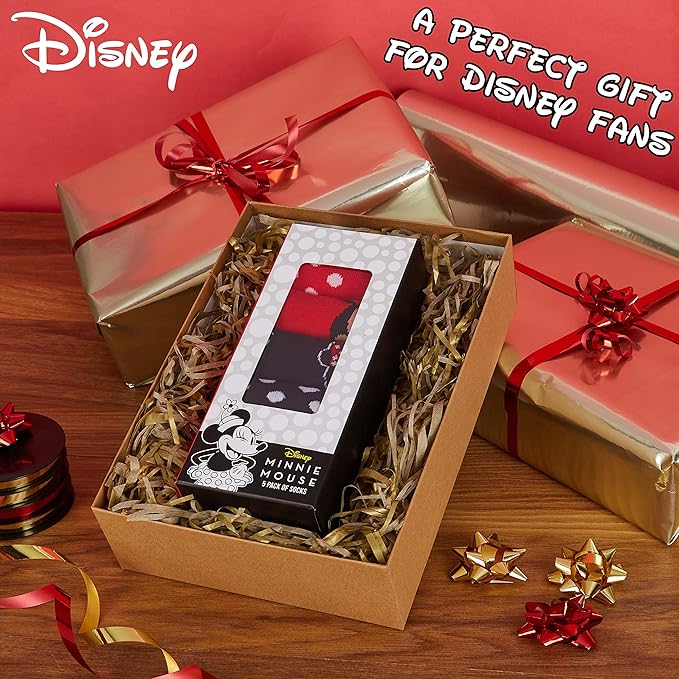 Disney Stitch Socks Gifts for Women Teens, US Size 4-9, Baby Yoda Pack of 5 Fuzzy Casual Crew Socks for Home Sleep Winter