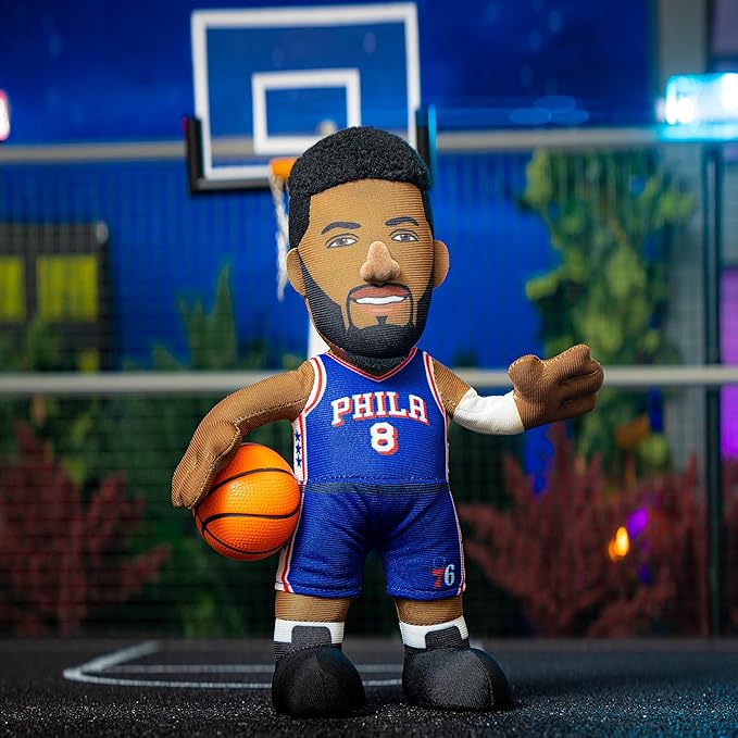 Bleacher Creatures Philadelphia 76ers Paul George 10" NBA Plush Figure - A Superstar for Play or Display