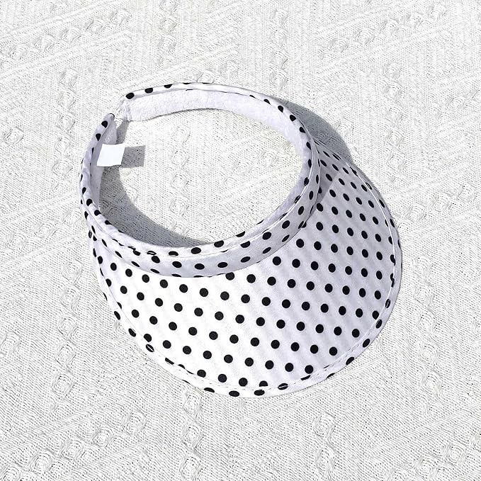 2 Pack Sun Visor Hats Women Men Clip On Wide Brim Visors Hat Outdoor Sports Golf Beach Travel Tennis Caps