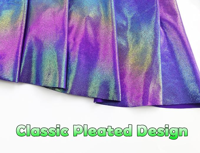Gnainach Girls Skorts High Waist Athletic Skirts with Shorts Stretchy Activewear for Teens Kids Performance Tennis