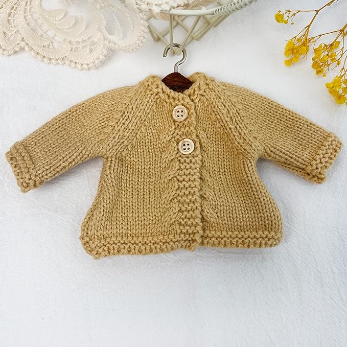 12 inch Clothing Set Handmade Waldorf Doll Clothes with Beautiful Box for Girl Birthday Present-Greta's Clothes Accessories