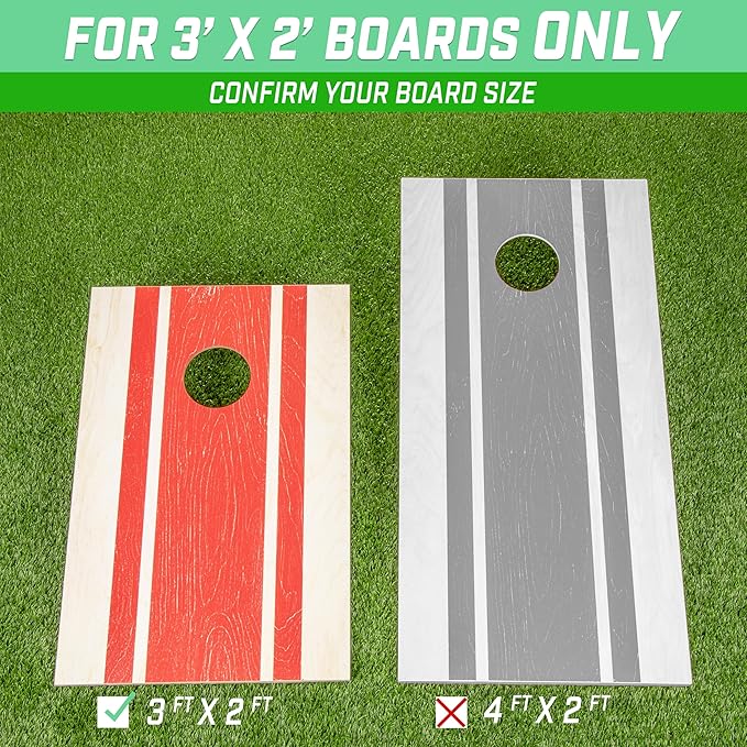 GoSports Premium Cornhole Carrying Case (Regulation Size or Tailgate Size)