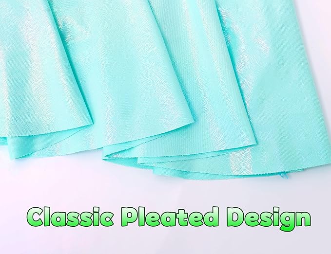 Gnainach Girls Skorts High Waist Athletic Skirts with Shorts Stretchy Activewear for Teens Kids Performance Tennis