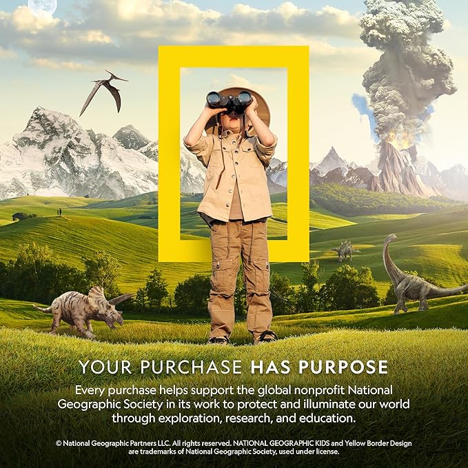 National Geographic Glow-in-The-Dark Dinosaur Skeleton Model Building Kit – Build Replica Velociraptor & T. rex Skeletons, Educational Dinosaur Egg Activity Kit for Kids, Easter Basket Stuffers