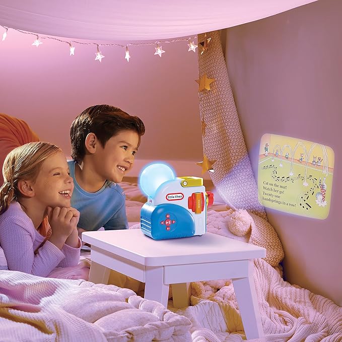 Little Tikes Story Dream Machine Colorful Cats Story Collection, Storytime, Books, Random House, Audio Play Character, Gift and Toy for Toddlers and Kids Girls Boys Ages 3+ Years