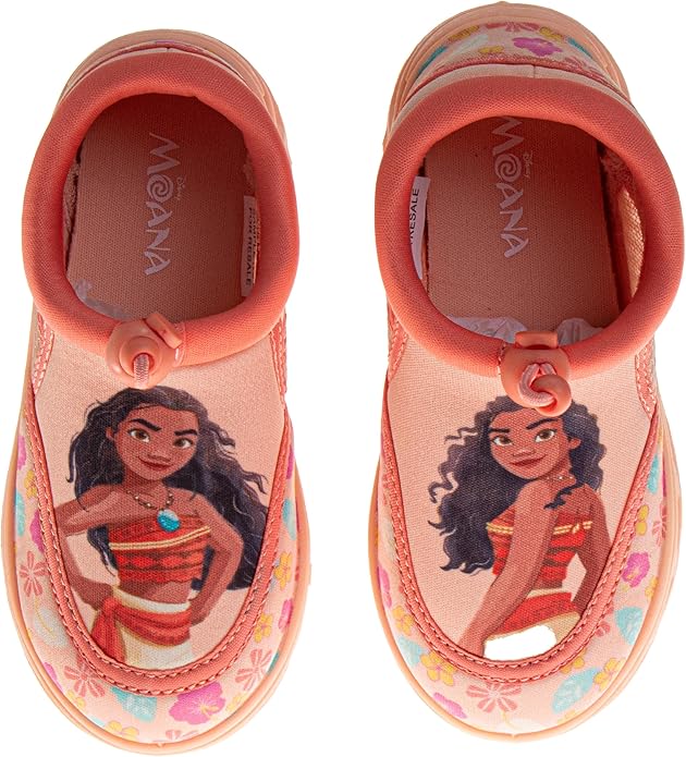 Girls Character Water Shoes Frozen Minnie Mouse Paw Patrol Moana Sesame Street & Little Mermaid Slip-On Aqua Socks Quick Dry Beach Pool Shoes Sizes: 3-4 Infant 5-10 Toddler 11-12 Little Kid