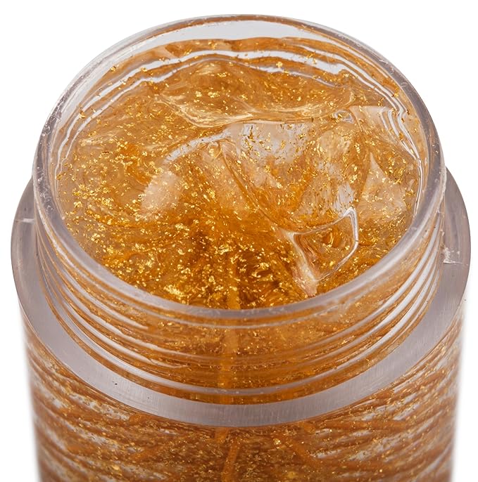 Absolute Gold 24K Lifting Eye Gel - 24 KARAT GOLD, SILK PEPTIDES and HYALURONIC ACID. 1 fl.oz-30 ml. (Fragrance Free, Cruelty Free, Paraben Free, Petroleum Free.)
