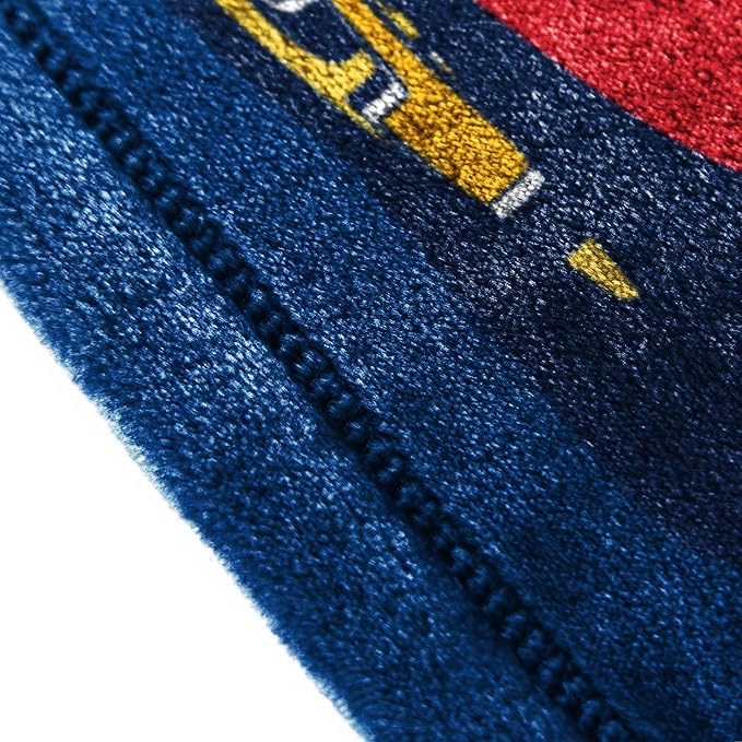 Jay Franco Kids Plush Throw Blanket – Soft & Cozy Fleece Throw for Bedroom & Couch Décor, Official Licensed Product, Blue - Cars, 60x90 - Large Blanket
