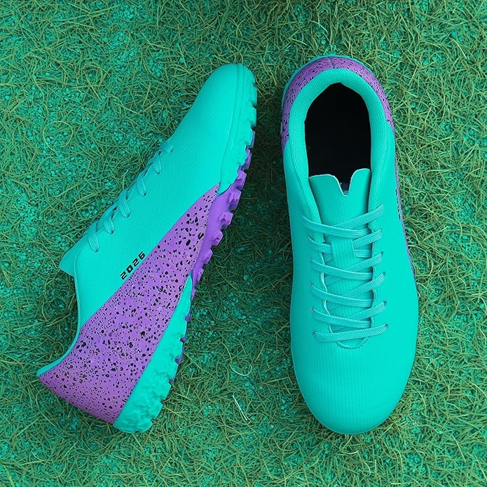 Mens Soccer Cleats Womens Indoor Soccer Shoes Wide Baseball Turf Shoes Adult Youth Rugby Shoes Big Boys Small Spikes AG TF Football Boots