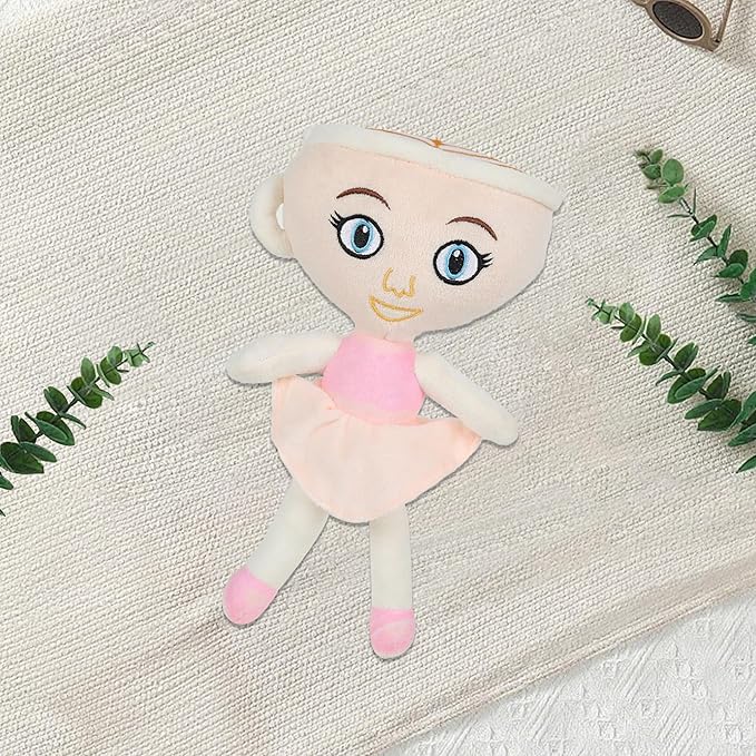 Zenitsu Ballerina Cappuccina Plush Italian Brainrot Expressive Doll Funny & Unique Gift for Boys and Girls, Creative Home Décor Plush Toy for Christmas, Birthday