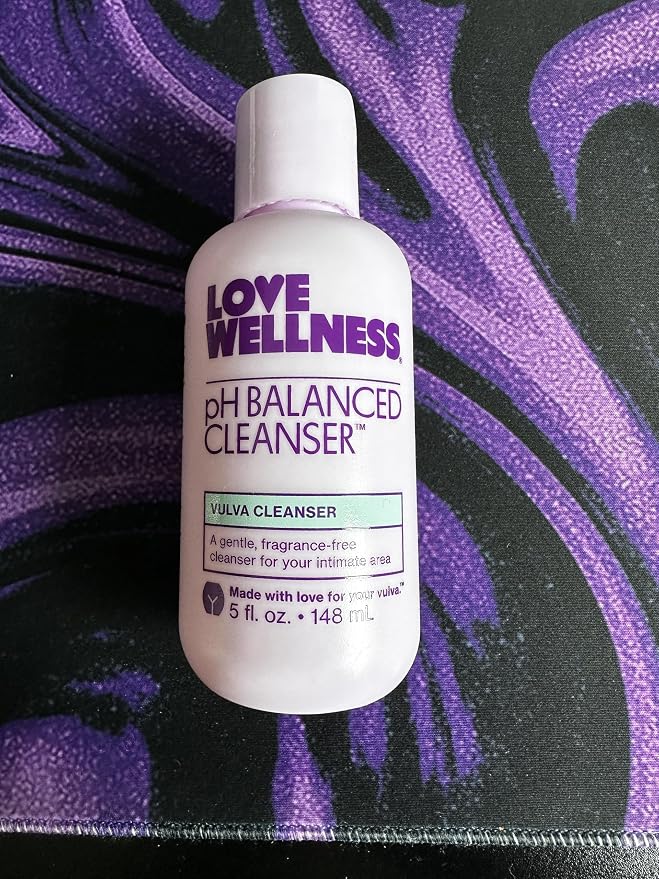Love Wellness pH Balanced Cleanser & pH Balanced Wipes | Her Essentials Duo | On-The-Go Body Care Set for Her | Gentle External Cleansing Duo