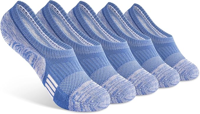 Gonii Womens No Show Socks Athletic Ankle Socks Cushioned Running Low Cut 5-8 Pairs