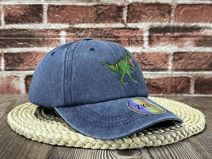 Embroidered Animal Baseball Hats for Boy and Girl
