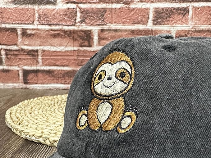 Embroidered Animal Baseball Hats for Boy and Girl