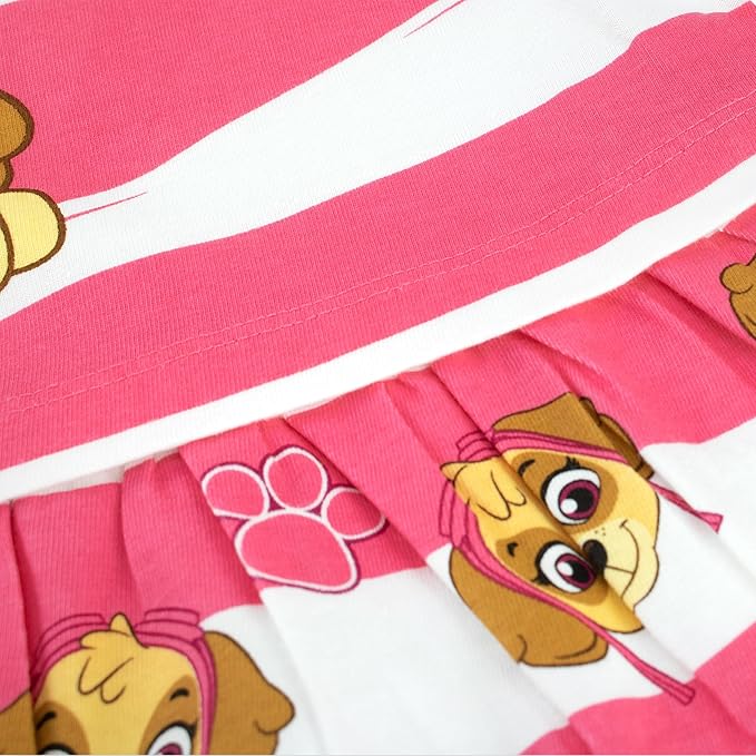 Paw Patrol Dress | Soft Cotton Girls Summer Dress | Skye Dresses