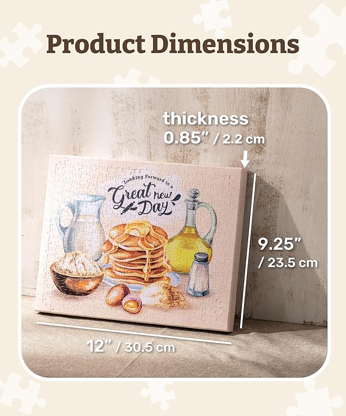 PieceRelax Puzzle Canvas Wall Art 366 Plastic Pieces for Adults - New New_Friday Mood - Unique Gift & Home Décor with Jigsaw Puzzle Artwork for Living Room Bedroom [HN1433]