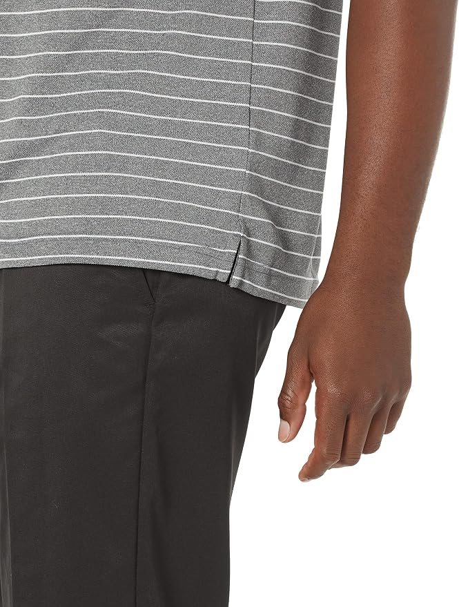 Amazon Essentials Men's Moisture Wicking Golf Polo Shirt, Short Sleeve, Slim-Fit, Quick-Dry, Active Wear