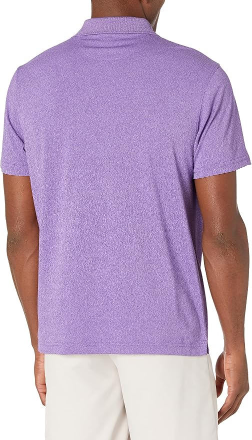 Amazon Essentials Men's Moisture Wicking Golf Polo Shirt, Short Sleeve, Slim-Fit, Quick-Dry, Active Wear