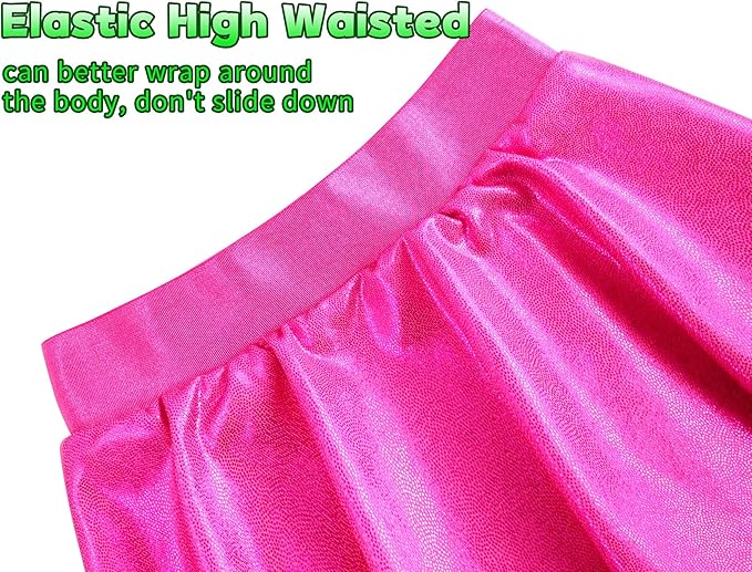 Gnainach Girls Skorts High Waist Athletic Skirts with Shorts Stretchy Activewear for Teens Kids Performance Tennis