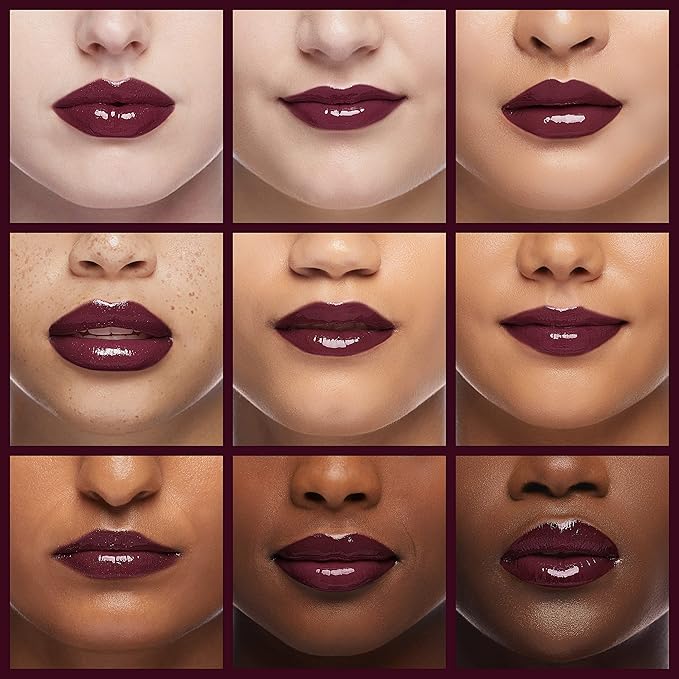 rom&nd Juicy Lasting Tint #17 Plum Coke | K-Beauty Deep Berry Lip Stain | Hydrating, Non-Sticky Glossy Finish | Long-Lasting Plump Effect for Cool Undertones