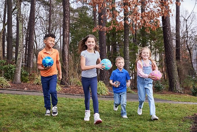 Crocodile Creek Soccer Ball - Inflatable Rubber Ball for Kids Ages 4 and Up - for Indoor and Outdoor Sports - PVC-Free