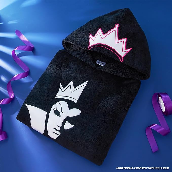 Disney Fleece Hoodie for Adults and Teenagers Oversized Hooded Poncho One Size - Stitch Gifts