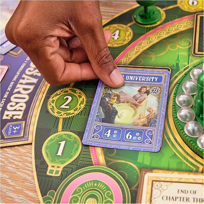 Spin Master Games, Wicked: The Game, an Original Concept Based on the New Movie Wicked, Begin Your Amazafying Adventure with Glinda & Elphaba, for Fans of Musicals, 2-4 Players, for Ages 10 & Up