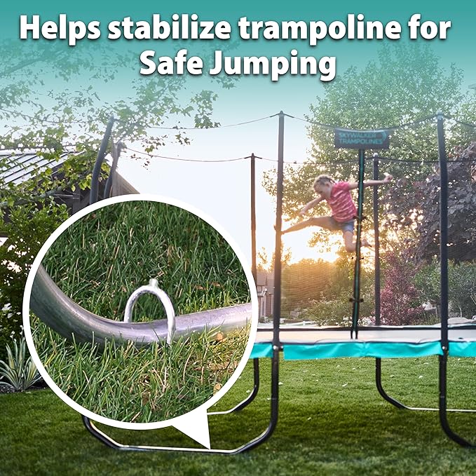 Skywalker Trampolines Wind Stakes – 4 Pack