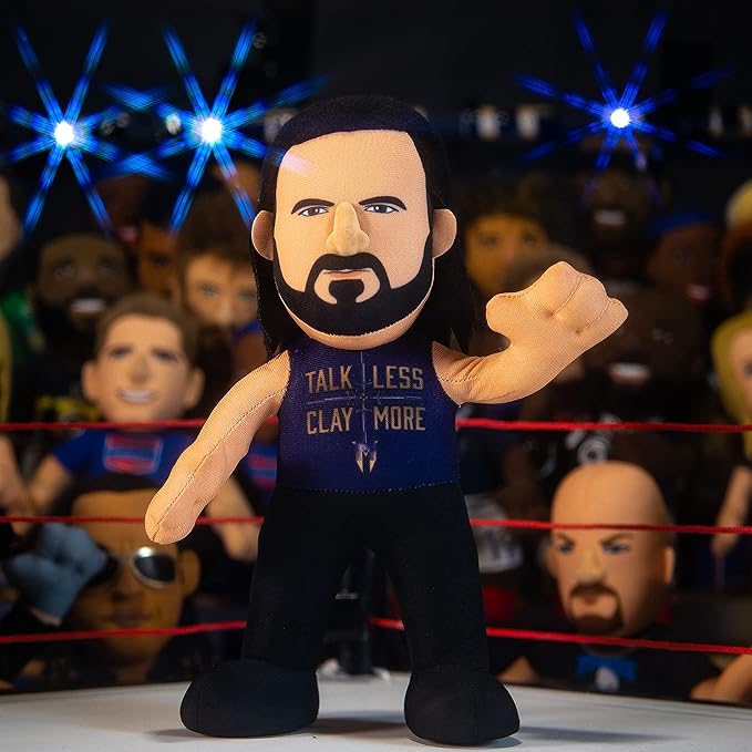Bleacher Creatures WWE Drew McIntyre 10" Plush Figure - A Wrestling Superstar for Play or Display