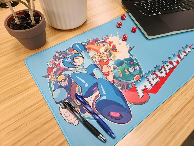 Megman KV2 Playmat, Multi-Functional playmat Serves as Surface for Gaming Comfort and as a Protective Layer for Your Cards, Game Pieces and Table, Made from neoprenepolyester Fabric