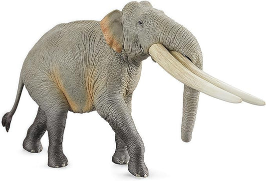 Gemini&Genius African Elephant Action Figure Toy, Stegodon Figurine Wild Animal Model, Beautiful and Accurate Sculptures of Elephant Animal, Gift, Collection, Display & Play for Kids Collectors
