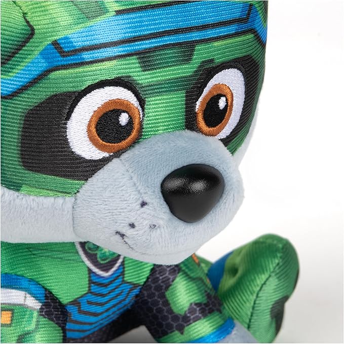 GUND PAW Patrol: The Mighty Movie Rocky Stuffed Animal, Officially Licensed Plush Toy for Ages 1 and Up, 6”