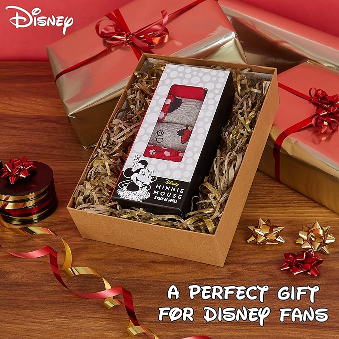 Disney Stitch Socks Gifts for Women Teens, US Size 4-9, Baby Yoda Pack of 5 Fuzzy Casual Crew Socks for Home Sleep Winter