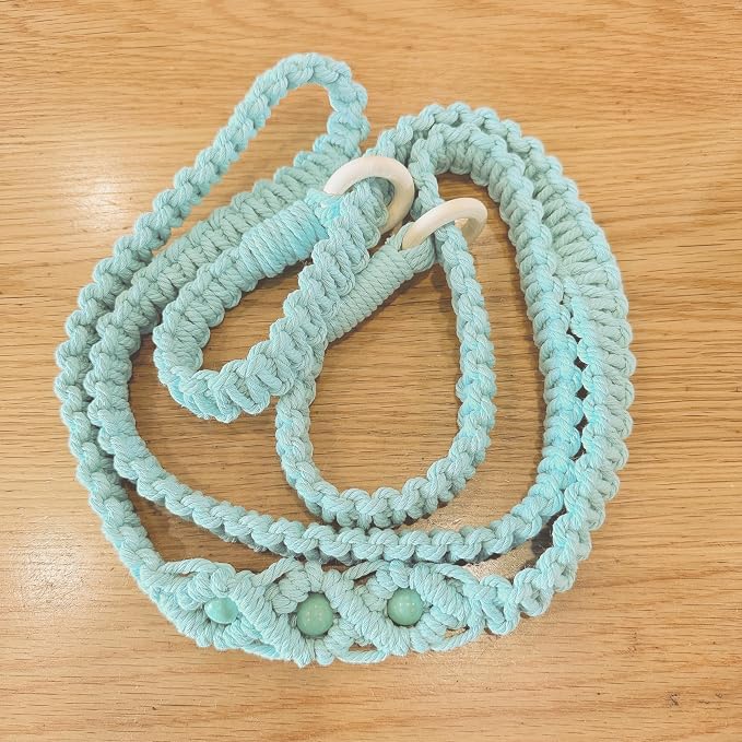 kiido Macrame Yoga Mat Carrying Strap [MAT NOT Included], Hand Woven Multi-Purpose Strap/Carrier