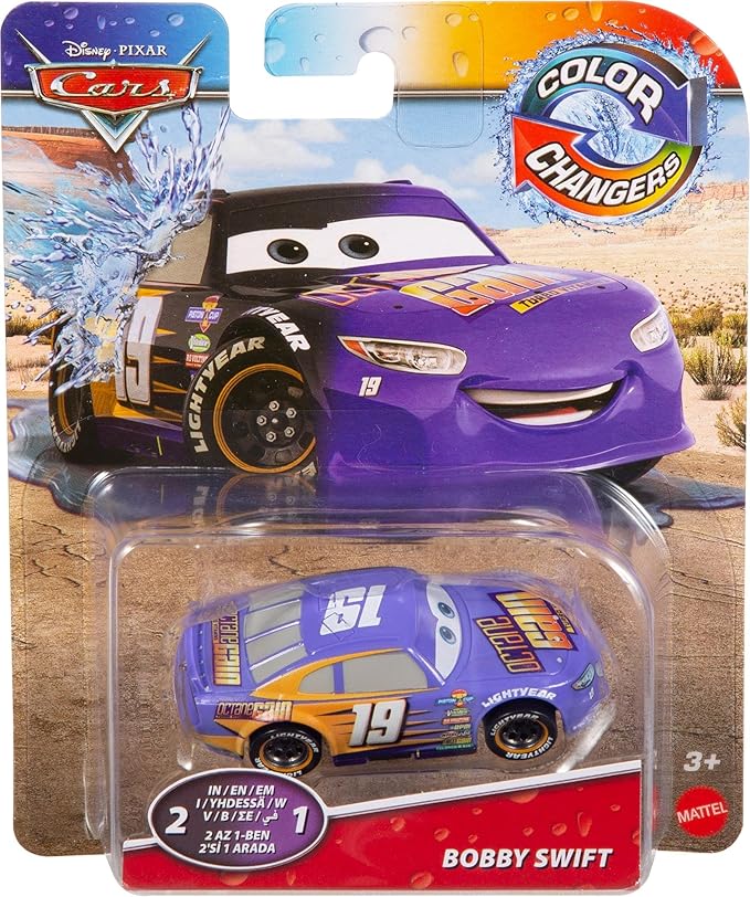 Disney Cars Toys Color Changers Bobby Swift