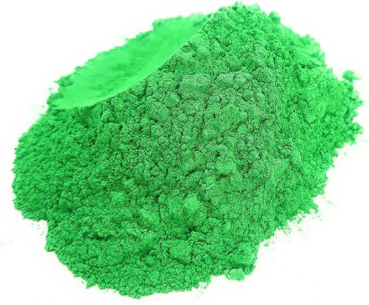 500 Grams (1.1 lbs) Best Bulk Price - Pearl Mica Powder Pigment Dye for Arts & Crafts Painting Making Bath Bomb Soap Candle Slime Jewelry Resin Woodworking (Green AG13)