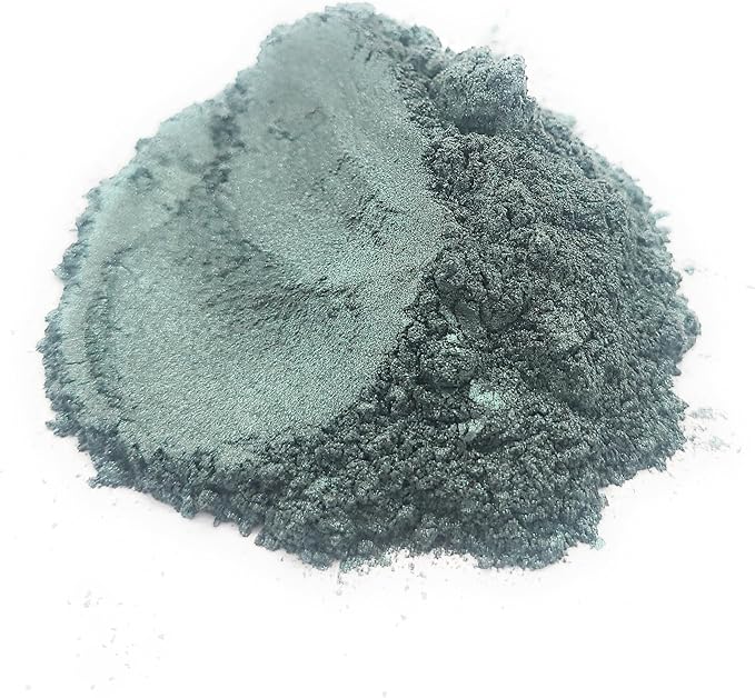 Pearl Mica Powder Pigment Dye - 500 grams (1.1 lbs) - Best Bulk Price for Fine Arts, Crafting, Painting, Bath bomb Soap Candle Slime Jewelry Making, Epoxy Resin, Woodworking (Green AG01)