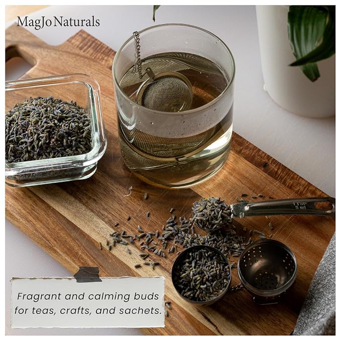 MagJo Naturals European Lavender Flowers (Extra Grade) - 100% Raw From Europe - 1 pound