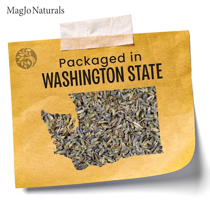 MagJo Naturals European Lavender Flowers (Extra Grade) - 100% Raw From Europe - 1 pound