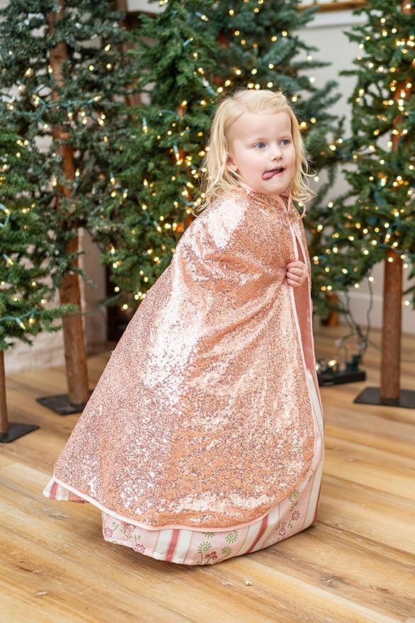 Little Adventures Shimmer Cloak Costume Dressup Ages 3-8 Machine Washable Child Pretend Play& Party Dress Up with No Glitter