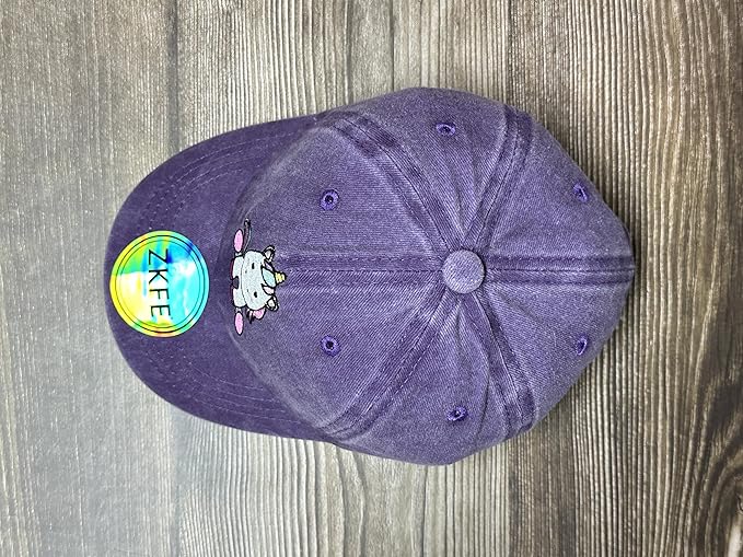 Embroidered Animal Baseball Hats for Boy and Girl