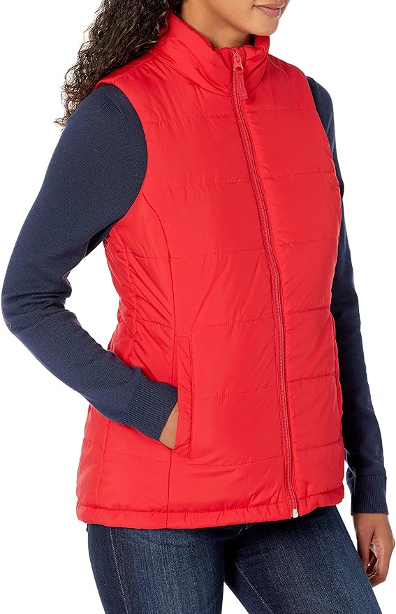 Amazon Essentials Women's Mid-Weight Puffer Vest
