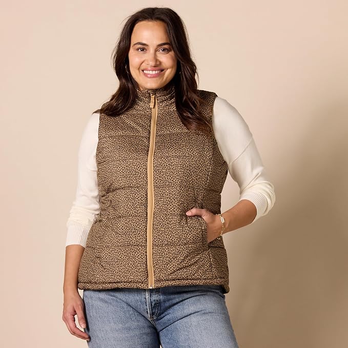 Amazon Essentials Women's Mid-Weight Puffer Vest