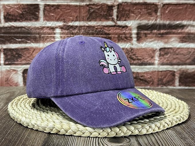Embroidered Animal Baseball Hats for Boy and Girl