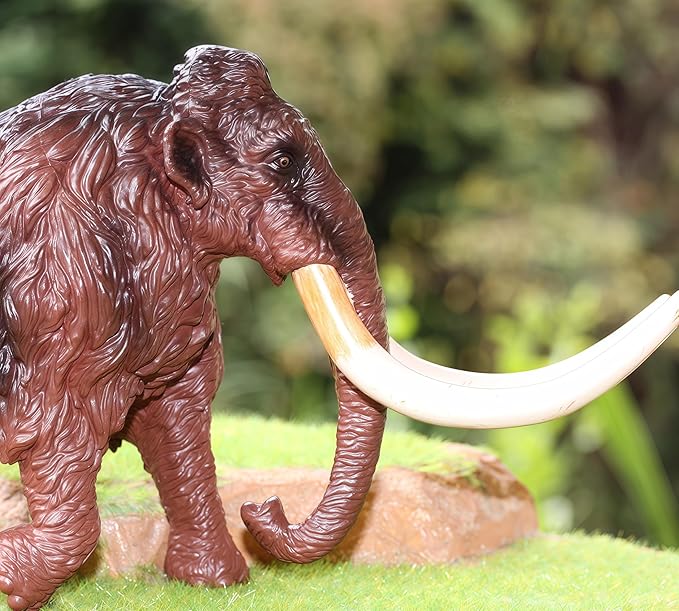 Gemini&Genius Mammoth Animals Action Figure Toys for Kids